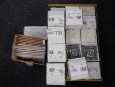 A box of Formato black and white 10 cm x 10 cm wall tiles