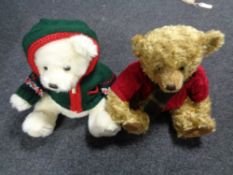 Two Harrod's Christmas bears,