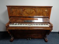 A walnut cased L Mors and Co.