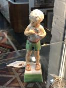 A Royal Worcester figure, Friday's Child is Loving and Giving, number 3261.