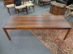 A mid century Danish rectangular coffee table