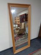 A contemporary hall mirror