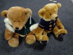 Two Harrod's Christmas bears,