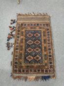 An Afghan rug