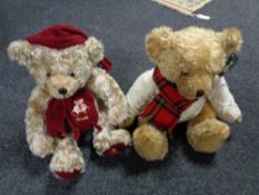 Two Harrod's Christmas bears,