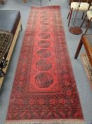 An Afghan Bokhara runner,