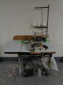 An Industrial Brother sewing machine