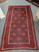 An Afghan Bokhara rug