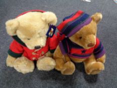 Two Harrod's Christmas bears,
