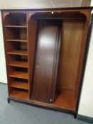 A Stag triple door wardrobe