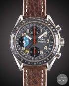 A GENTLEMAN'S STAINLESS STEEL OMEGA SPEEDMASTER 