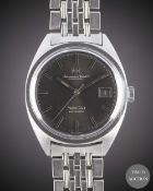 A GENTLEMAN'S STAINLESS STEEL IWC YACHT CLUB AUTOMATIC BRACELET WATCH CIRCA 1969, REF. 811A WITH
