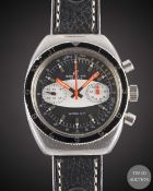 A GENTLEMAN'S STAINLESS STEEL BREITLING SPRINT CHRONOGRAPH WRIST WATCH CIRCA 1970, REF. 2122 WITH 