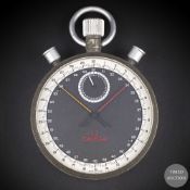AN OMEGA SPLIT SECONDS CHRONOGRAPH TIMER CIRCA 1970s Movement: 17J, manual wind, cal. 1210, signed
