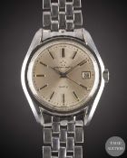 A GENTLEMAN'S STAINLESS STEEL ETERNA MATIC KONTIKI BRACELET WATCH CIRCA 1968, REF. 130 TT