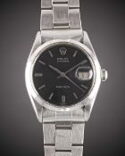 A GENTLEMAN'S STAINLESS STEEL ROLEX OYSTERDATE PRECISION BRACELET WATCH CIRCA 1967, REF. 6694