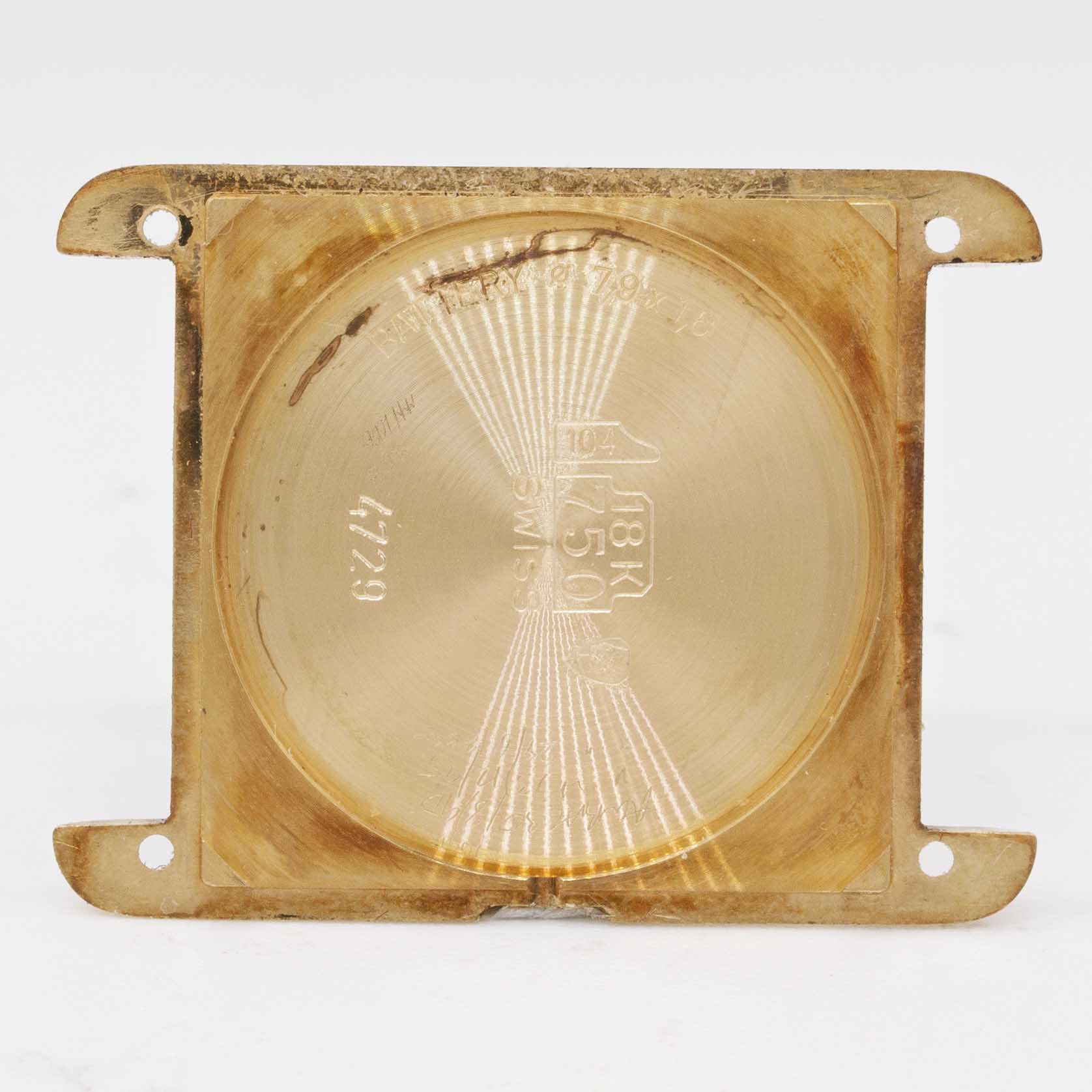 A GENTLEMAN'S SIZE 18K SOLID GOLD CARTIER TANK WRIST WATCH CIRCA 1990s Movement: Quartz, signed - Image 9 of 12