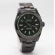 A GENTLEMAN'S BLACK COATED STAINLESS STEEL BAMFORD ROLEX OYSTER PERPETUAL "GREEN GLASS" MILGAUSS - Image 4 of 8