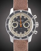 A GENTLEMAN'S STAINLESS STEEL GIGANDET 