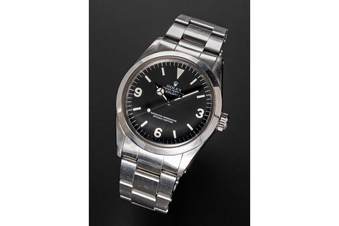 A RARE GENTLEMAN'S STAINLESS STEEL ROLEX OYSTER PERPETUAL EXPLORER BRACELET WATCH CIRCA 1988, REF. - Image 1 of 11