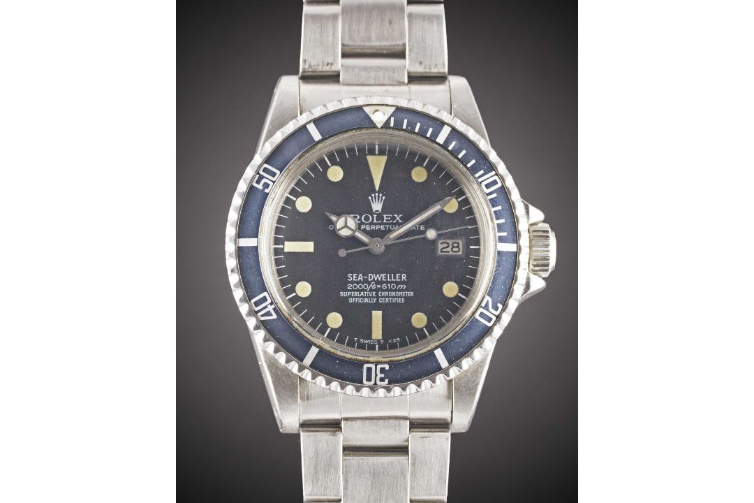 A RARE GENTLEMAN'S STAINLESS STEEL ROLEX OYSTER PERPETUAL SEA DWELLER "GREAT WHITE" BRACELET WATCH - Image 2 of 2