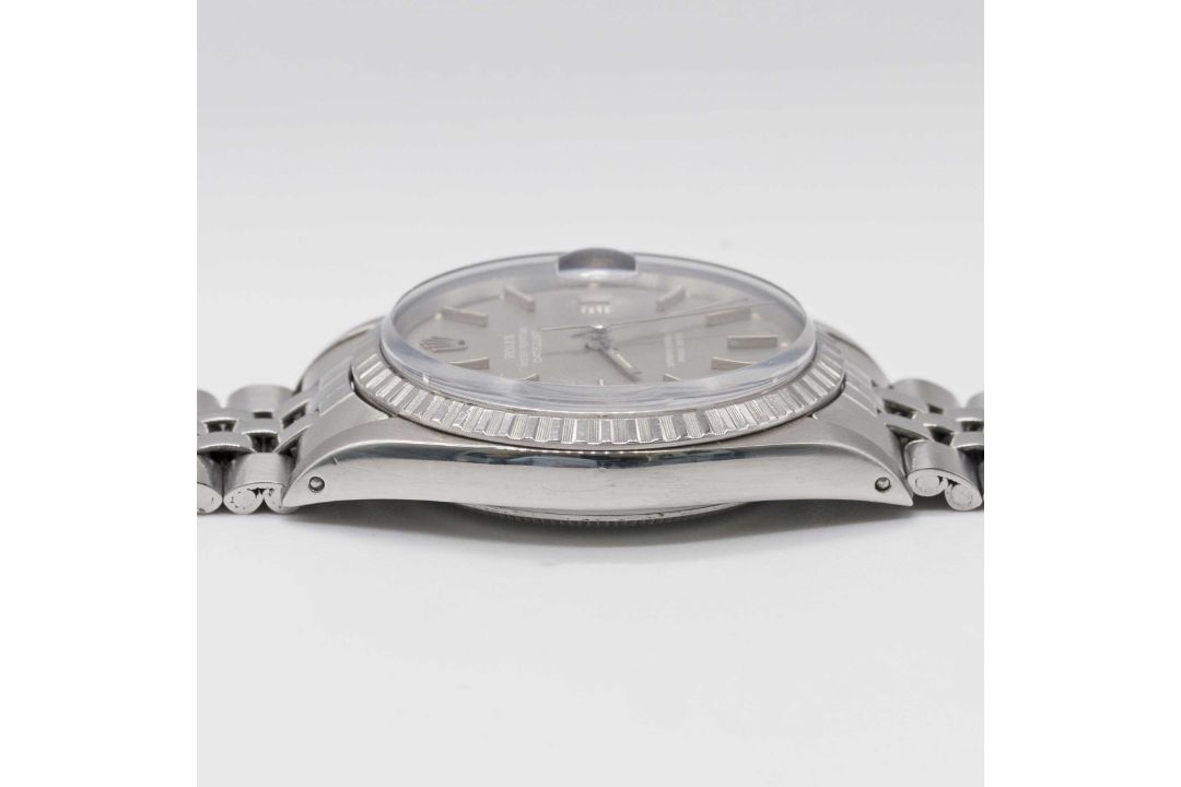 A GENTLEMAN'S STAINLESS STEEL ROLEX OYSTER PERPETUAL DATEJUST BRACELET WATCH CIRCA 1971, REF. 1603 - Image 11 of 11