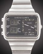 A GENTLEMAN'S STAINLESS STEEL OMEGA SEAMASTER MONTREAL 