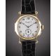 A GENTLEMAN'S 18K SOLID YELLOW GOLD PATEK PHILIPPE OFFICIER WRIST WATCH CIRCA 1989, REF. 3960G 150TH - Image 3 of 3