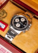 A GENTLEMAN'S STAINLESS STEEL ROLEX TUDOR OYSTERDATE AUTOMATIC CHRONO TIME 