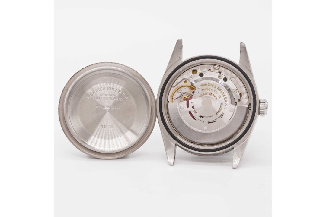 A RARE GENTLEMAN'S STAINLESS STEEL ROLEX OYSTER PERPETUAL EXPLORER BRACELET WATCH CIRCA 1988, REF. - Image 9 of 11