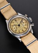 A RARE GENTLEMAN'S STAINLESS STEEL BREITLING ANTIMAGNETIC WATERPROOF 