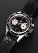 A RARE GENTLEMAN'S STAINLESS STEEL HEUER AUTAVIA 