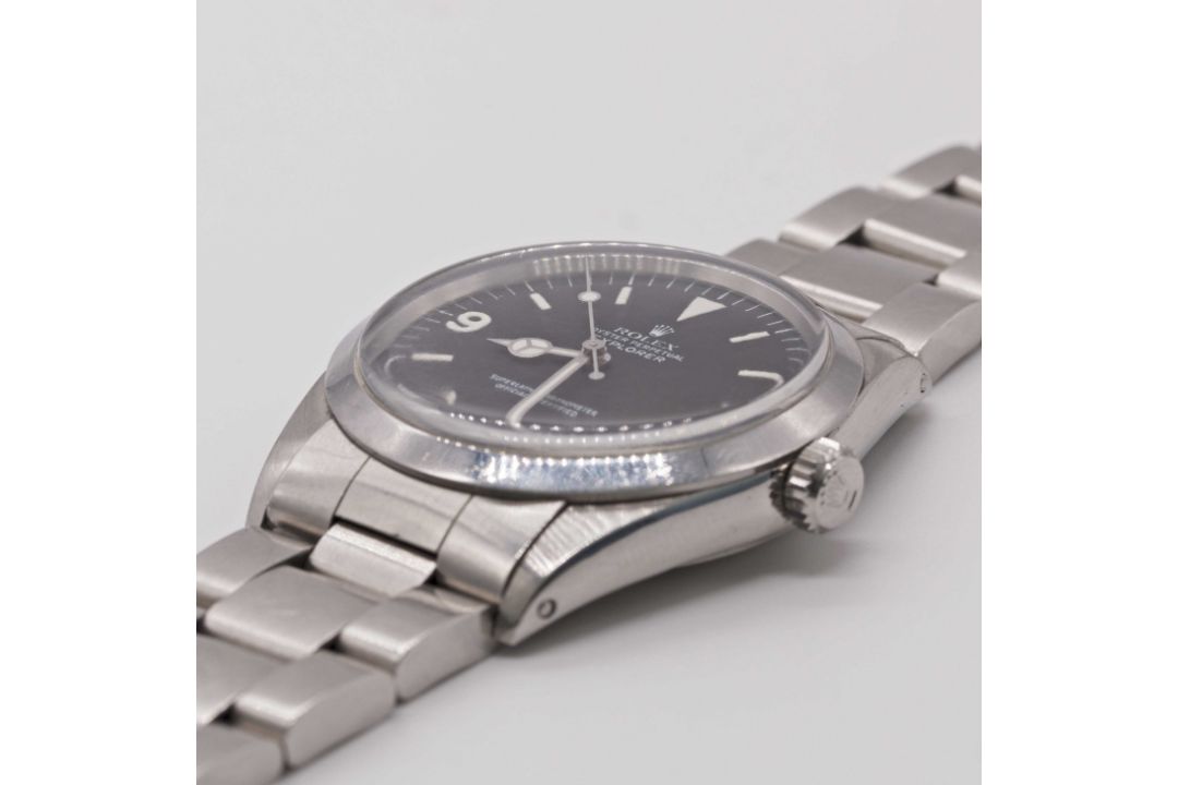 A RARE GENTLEMAN'S STAINLESS STEEL ROLEX OYSTER PERPETUAL EXPLORER BRACELET WATCH CIRCA 1988, REF. - Image 4 of 11