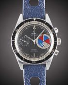 A GENTLEMAN'S STAINLESS STEEL YEMA YACHTINGRAF CHRONOGRAPH WRIST WATCH CIRCA 1970  Movement: 17J,