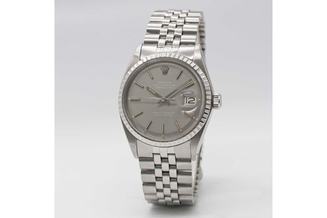 A GENTLEMAN'S STAINLESS STEEL ROLEX OYSTER PERPETUAL DATEJUST BRACELET WATCH CIRCA 1971, REF. 1603 - Image 5 of 11