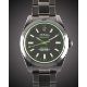 A GENTLEMAN'S BLACK COATED STAINLESS STEEL BAMFORD ROLEX OYSTER PERPETUAL "GREEN GLASS" MILGAUSS - Image 1 of 8
