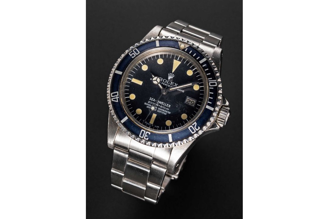 A RARE GENTLEMAN'S STAINLESS STEEL ROLEX OYSTER PERPETUAL SEA DWELLER "GREAT WHITE" BRACELET WATCH - Image 1 of 2