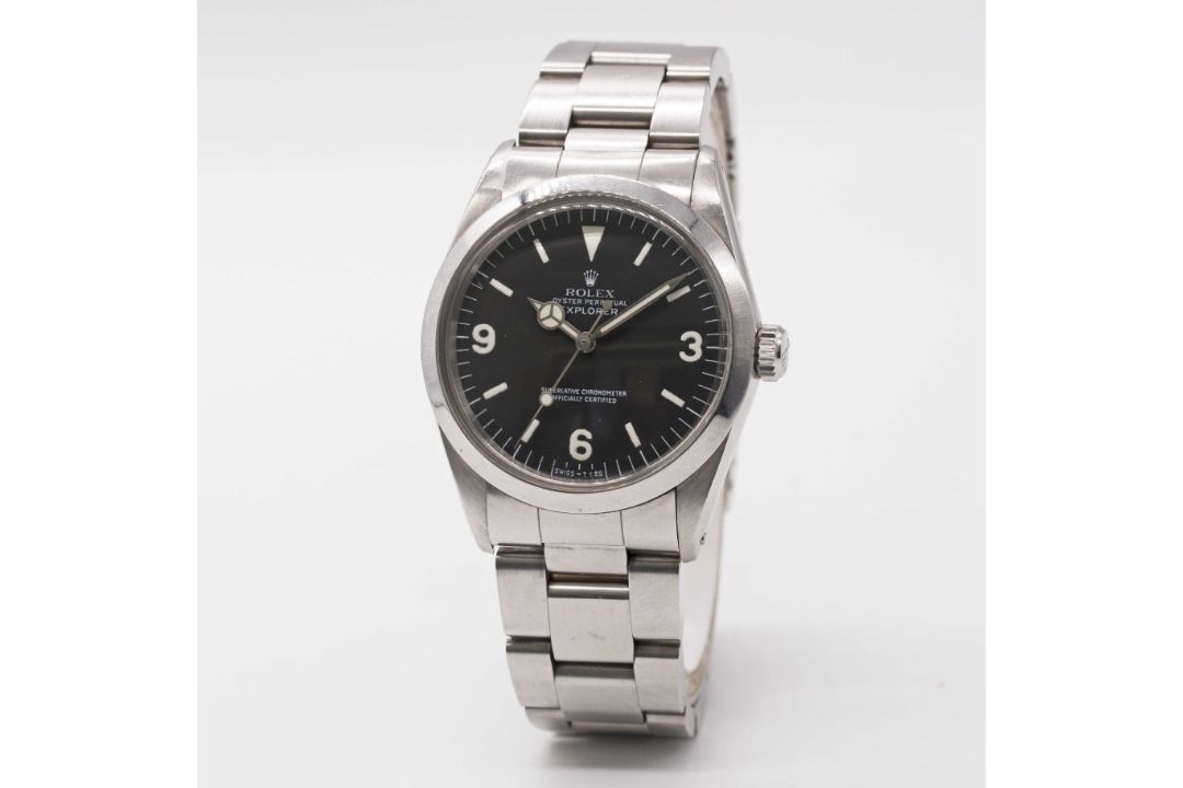 A RARE GENTLEMAN'S STAINLESS STEEL ROLEX OYSTER PERPETUAL EXPLORER BRACELET WATCH CIRCA 1988, REF. - Image 5 of 11