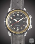 A RARE GENTLEMAN'S STAINLESS STEEL NIVADA GRENCHEN DEPTHOMATIC DEPTH GAUGE AUTOMATIC DIVERS WRIST