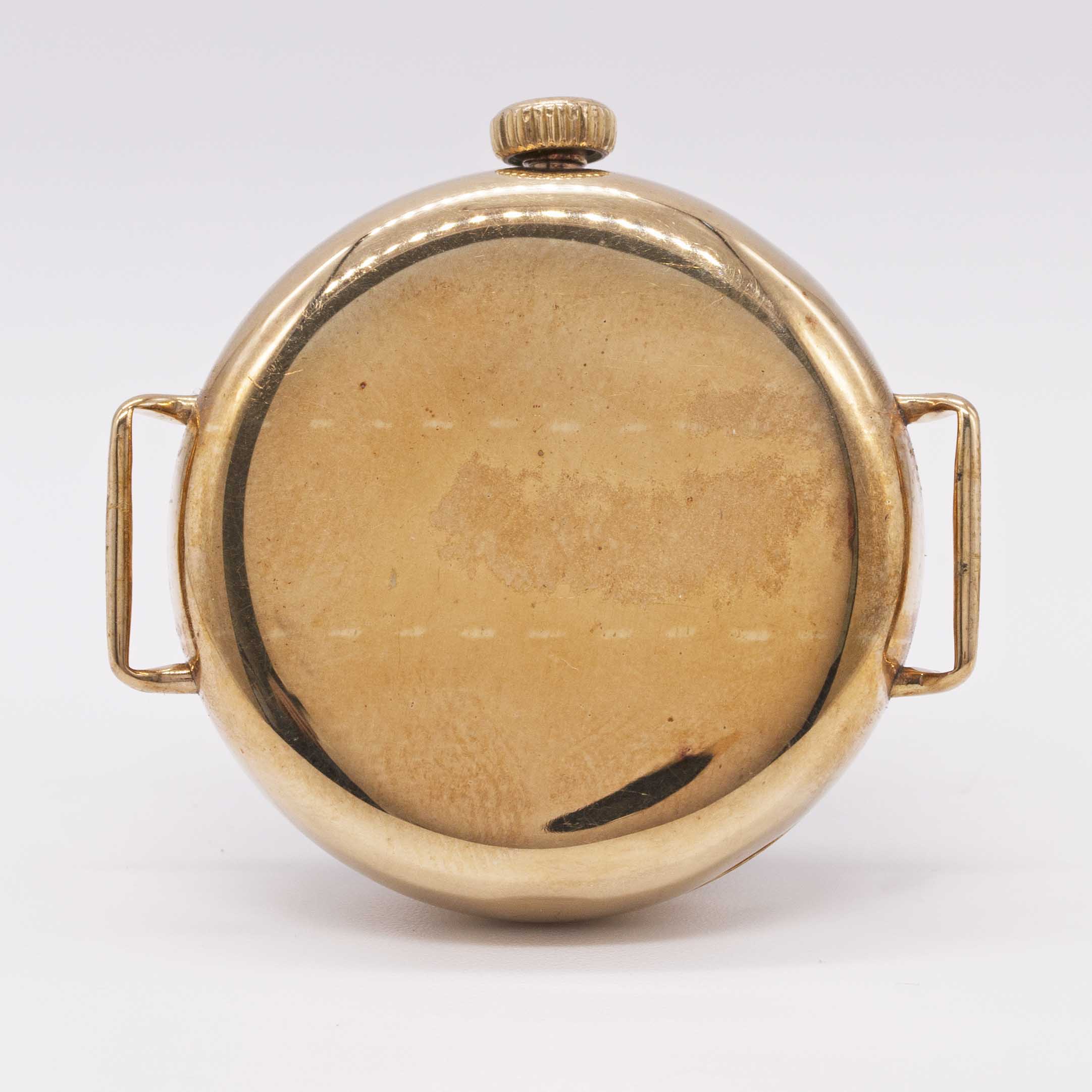 A GENTLEMAN'S 9CT SOLID GOLD ZENITH BIRCH & GAYDON LAND & WATER "OFFICERS" WRIST WATCH CIRCA - Image 5 of 11