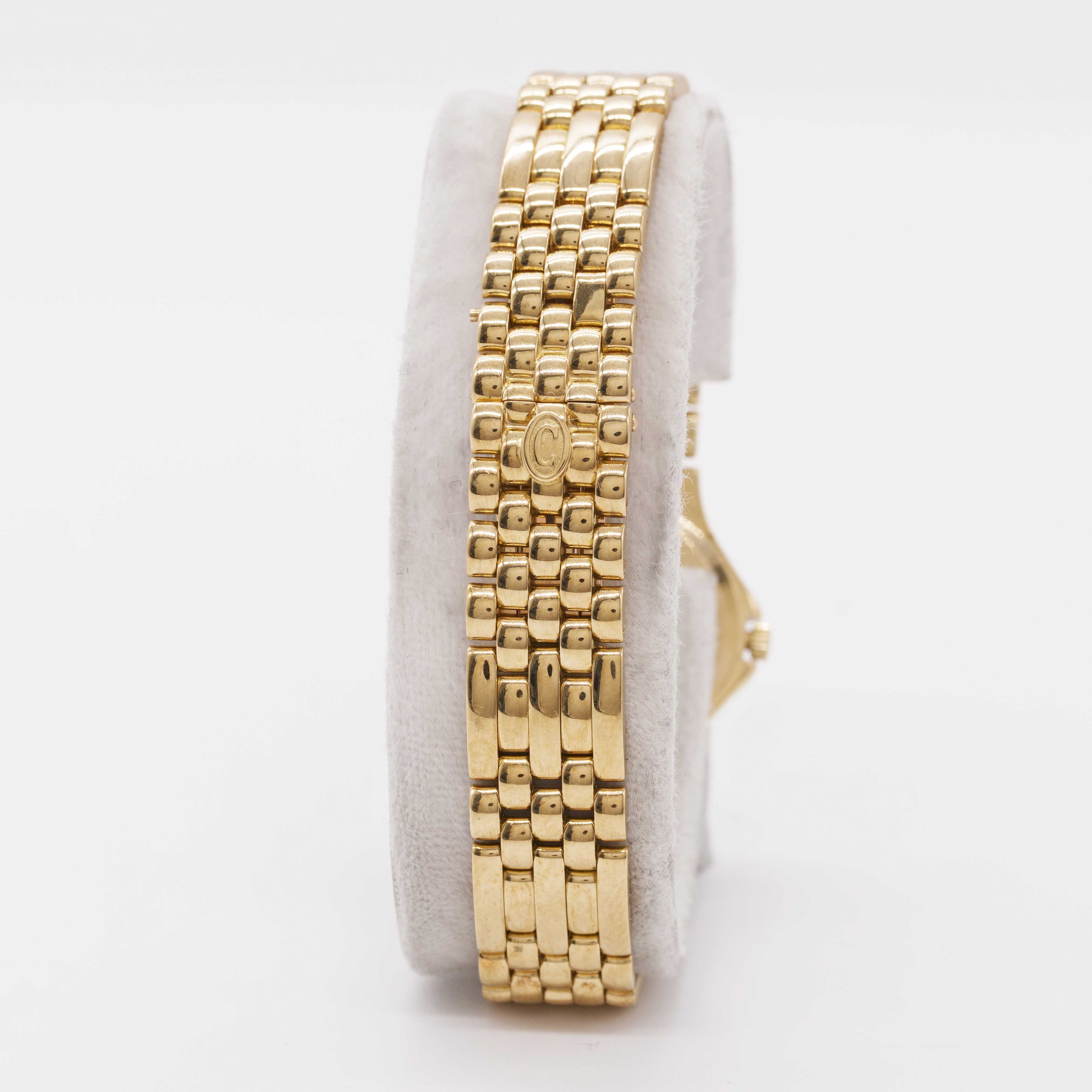 A LADIES 18K SOLID YELLOW GOLD & DIAMOND CONCORD BRACELET WATCH CIRCA 1990s, WITH ORIGINAL DIAMOND - Image 5 of 10