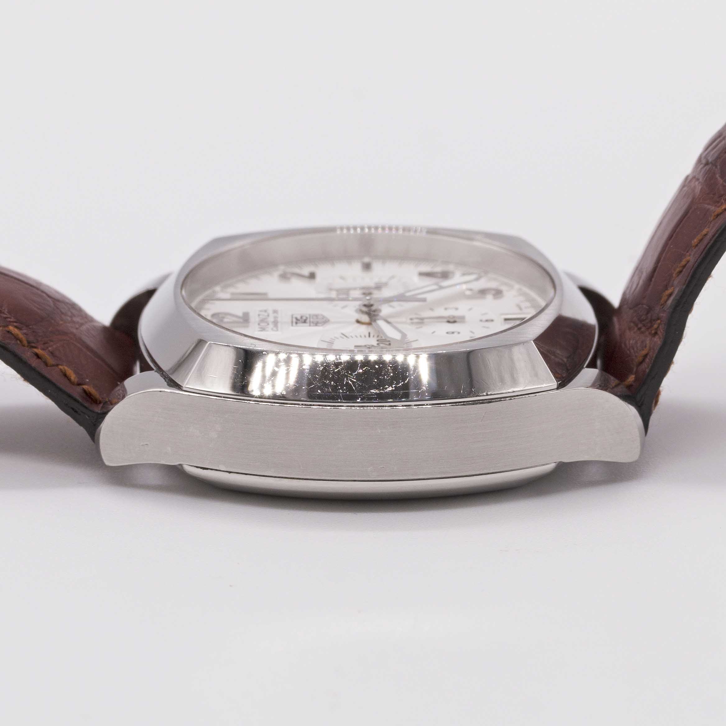 A GENTLEMAN'S STAINLESS STEEL TAG HEUER MONZA CALIBRE 36 CHRONOGRAPH WRIST WATCH CIRCA 2005, REF. - Image 7 of 8