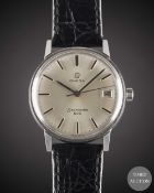 A GENTLEMAN'S STAINLESS STEEL OMEGA SEAMASTER 600 WRIST WATCH CIRCA 1965, REF. 136.011 Movement: