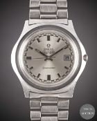 A GENTLEMAN'S STAINLESS STEEL OMEGA SEAMASTER AUTOMATIC CHRONOMETER BRACELET WATCH CIRCA 1972,