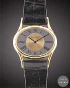 A RARE GENTLEMAN'S 18K SOLID GOLD JAEGER LECOULTRE 