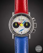 A GENTLEMAN'S SIZE STAINLESS STEEL ALAIN SILBERSTEIN 