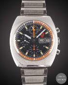 A GENTLEMAN'S STAINLESS STEEL LEMANIA 