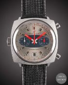 A GENTLEMAN'S STAINLESS STEEL BREITLING CHRONO-MATIC CHRONOGRAPH WRIST WATCH CIRCA 1969, REF. 2111