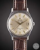 A GENTLEMAN'S STAINLESS STEEL OMEGA CONSTELLATION CHRONOMETER WRIST WATCH CIRCA 1967, REF. 168.005