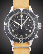 A GENTLEMAN'S STAINLESS STEEL ITALIAN MILITARY 